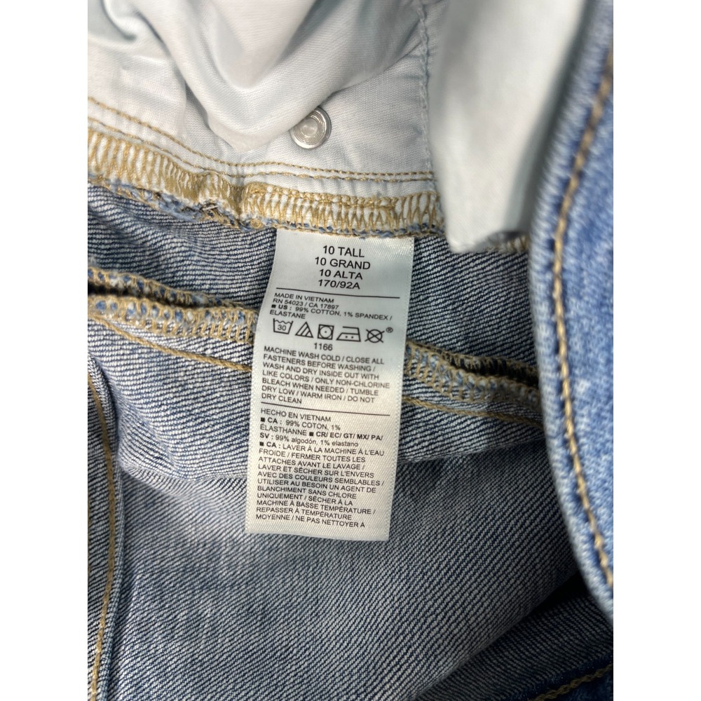 Old Navy High-Rise Barrel Leg Jeans Womens 10 31x28 Parisian Smart Casual Trendy - Picture 4 of 8